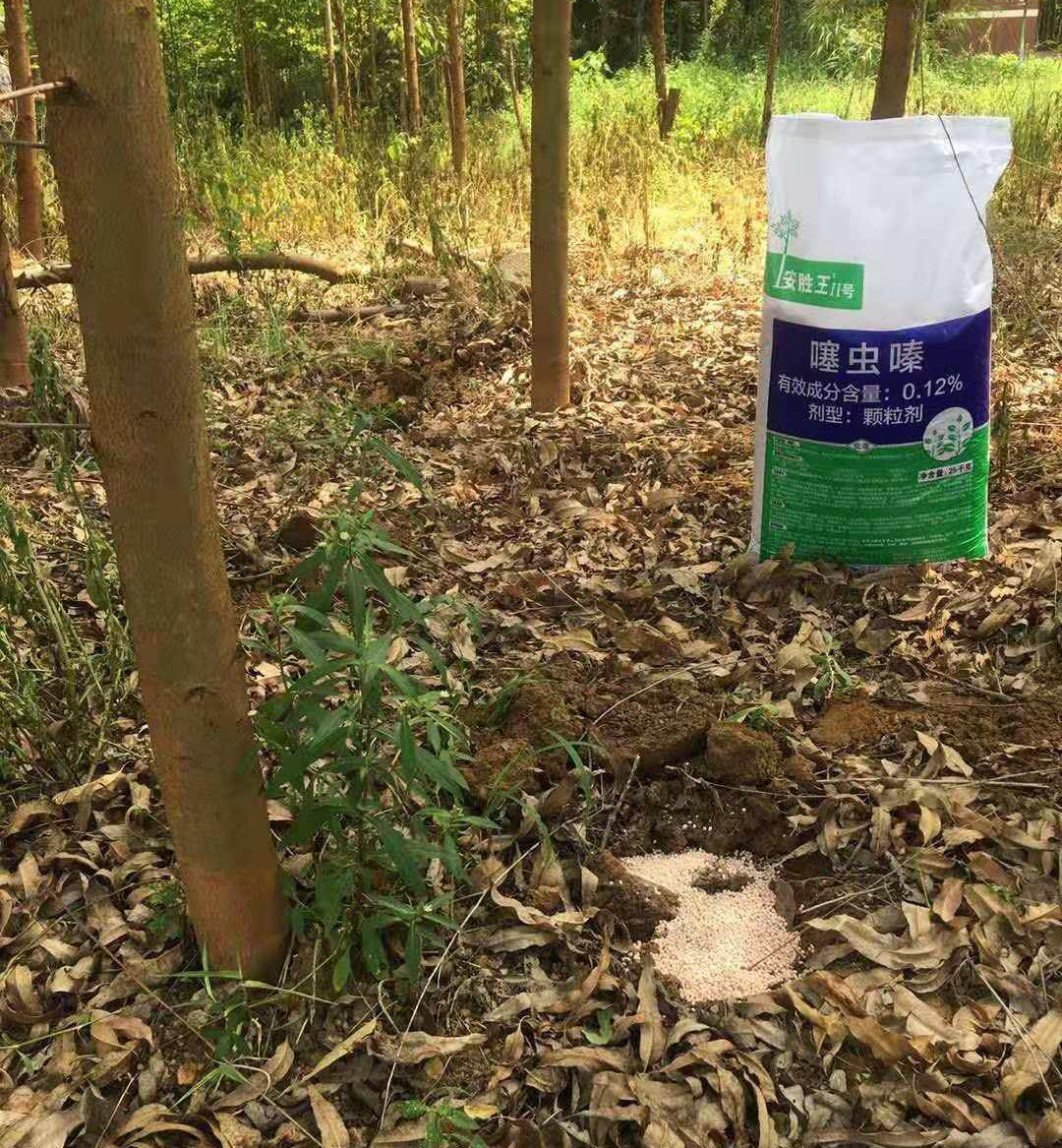 不但能杀灭蛴螬,金针虫,地老虎等地下害虫,还能有效防治蚜虫,粉虱